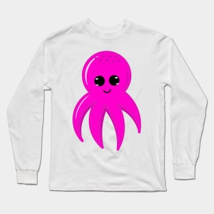 cute squid Long Sleeve T-Shirt